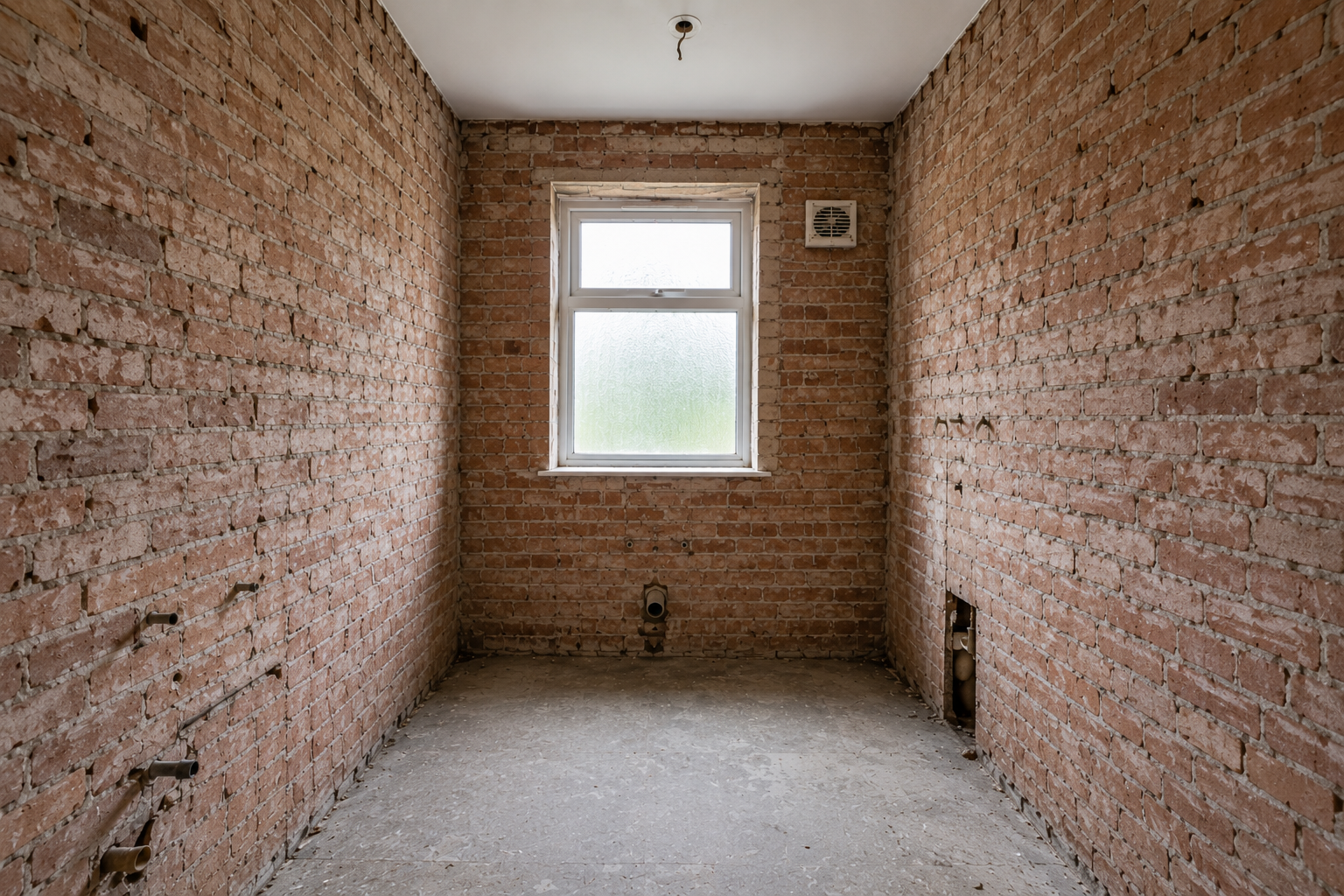 Bathroom strip-out