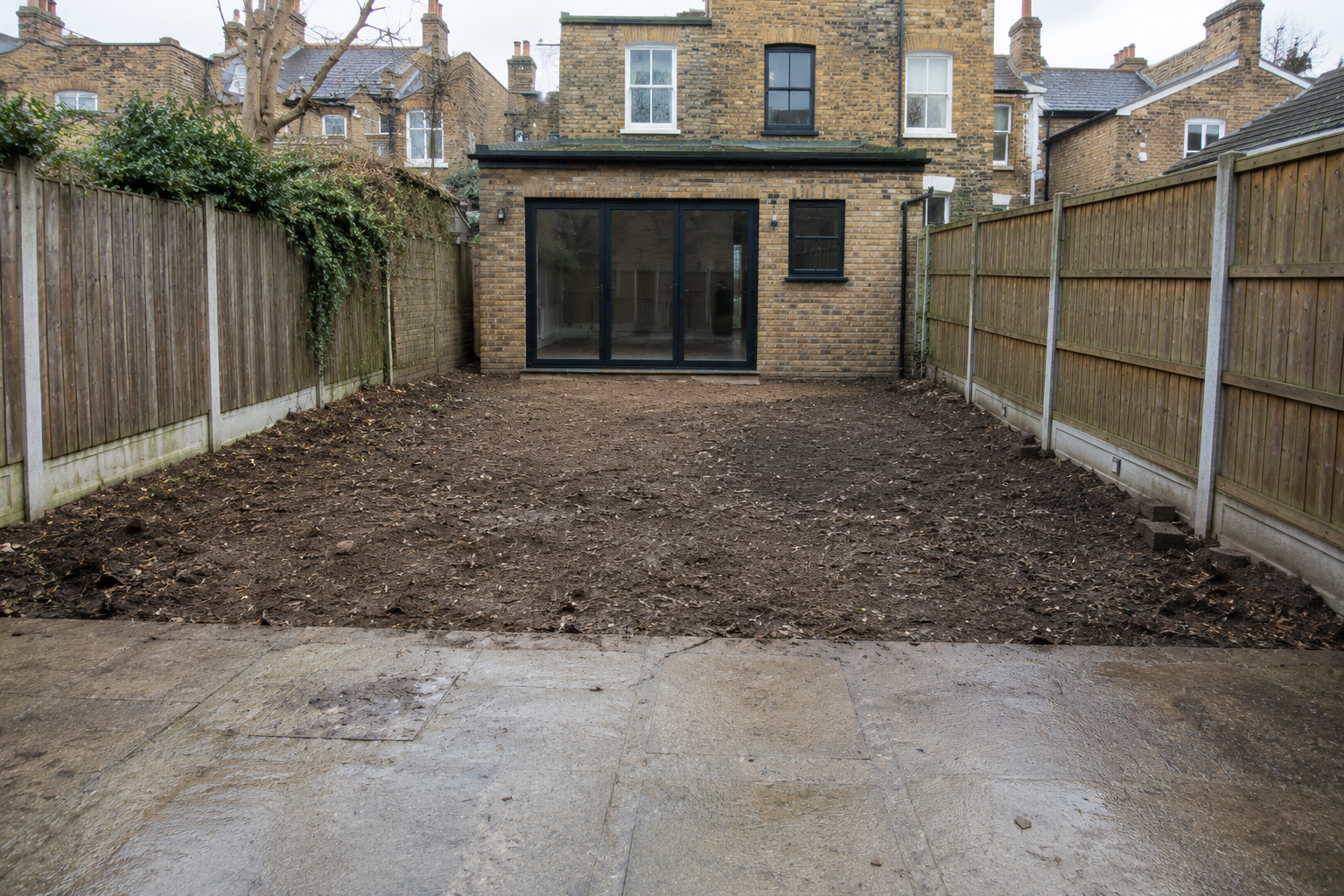 Bagged garden waste