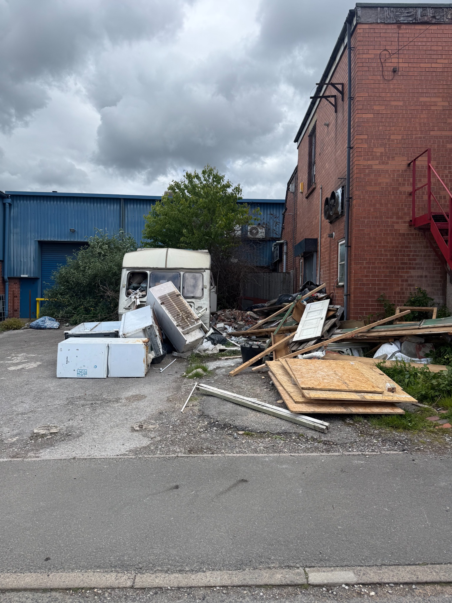 Real commercial waste clearance project handled by PAV Recycle